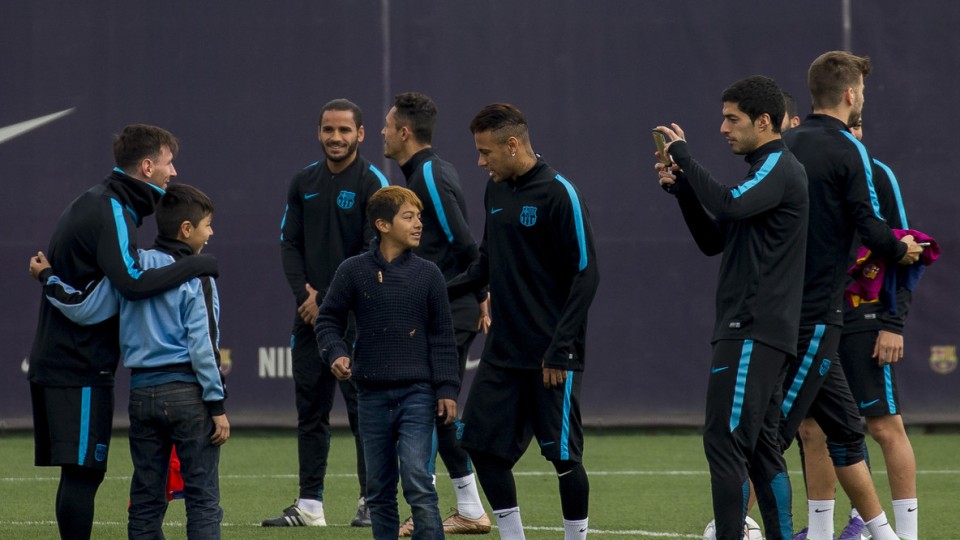 ENTRENO FCBARCELONA 15-3-2016 FOTOGRAFIA: JOAN MONFORT