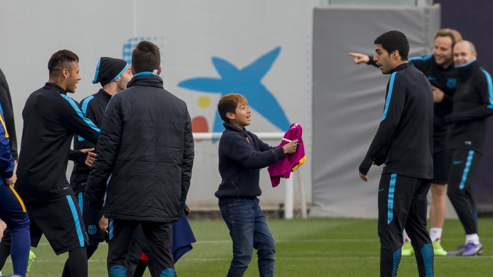 ENTRENO FCBARCELONA 15-3-2016 FOTOGRAFIA: JOAN MONFORT