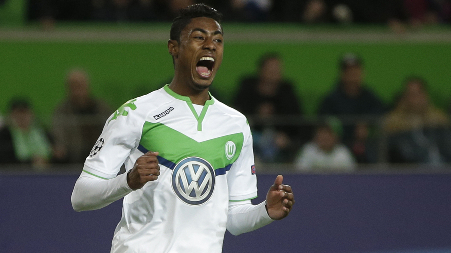 Bruno Henrique, do Wolfsburg (Foto: AP)