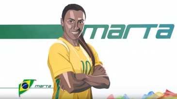 [Vídeo] A chamada da Globo com Marta sobre futebol feminino no Rio 2016 é maravilhosa