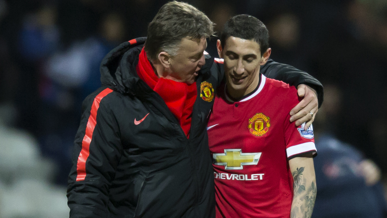 Di Mar&iacute;a culpa Van Gaal for fracasso no United: &ldquo;N&atilde;o deixaram que eu me adaptasse&rdquo;