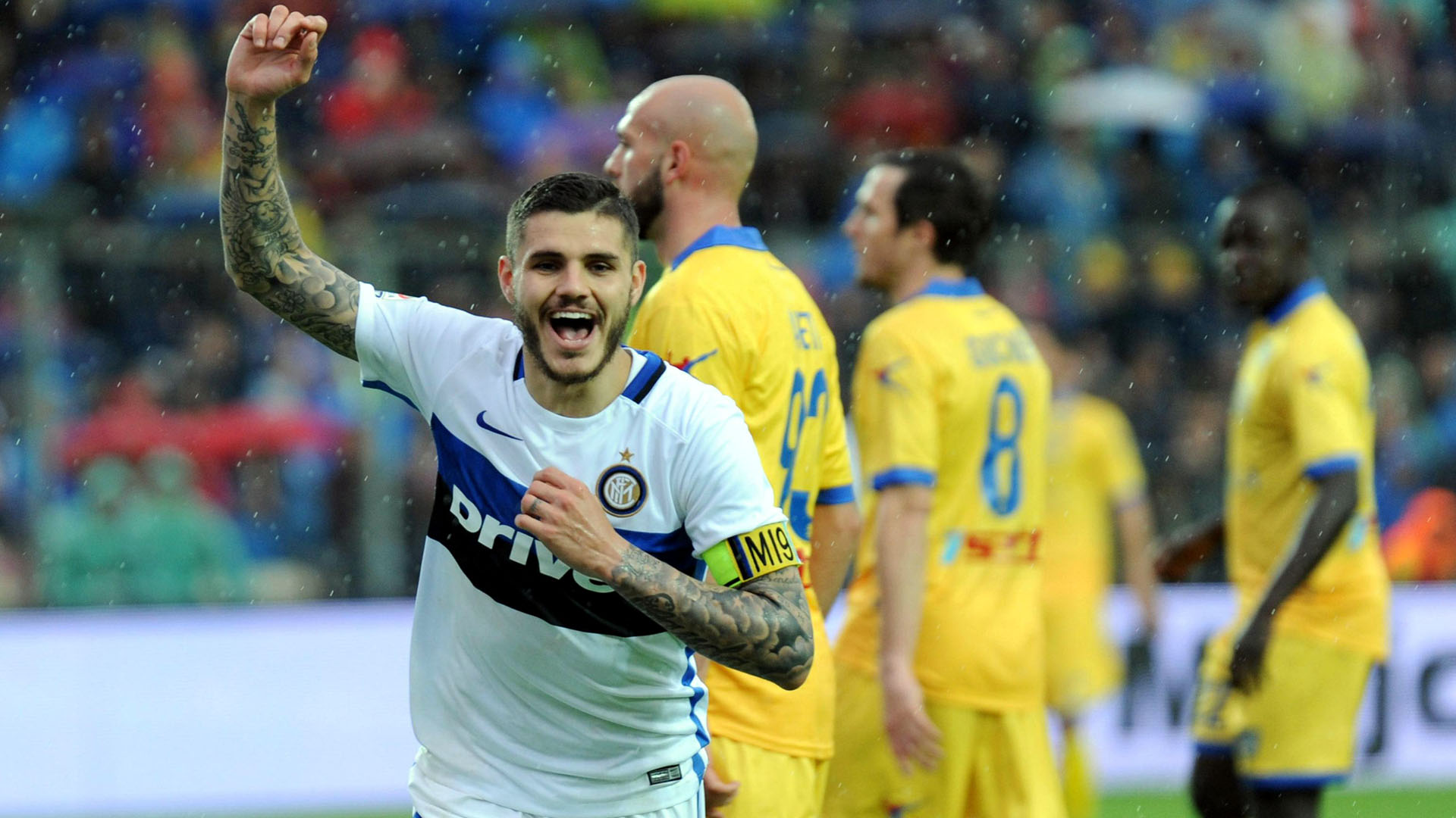Com 50 gols em 100 jogos, Icardi ajuda Inter a ter esperan&ccedil;a de chegar &agrave; Champions