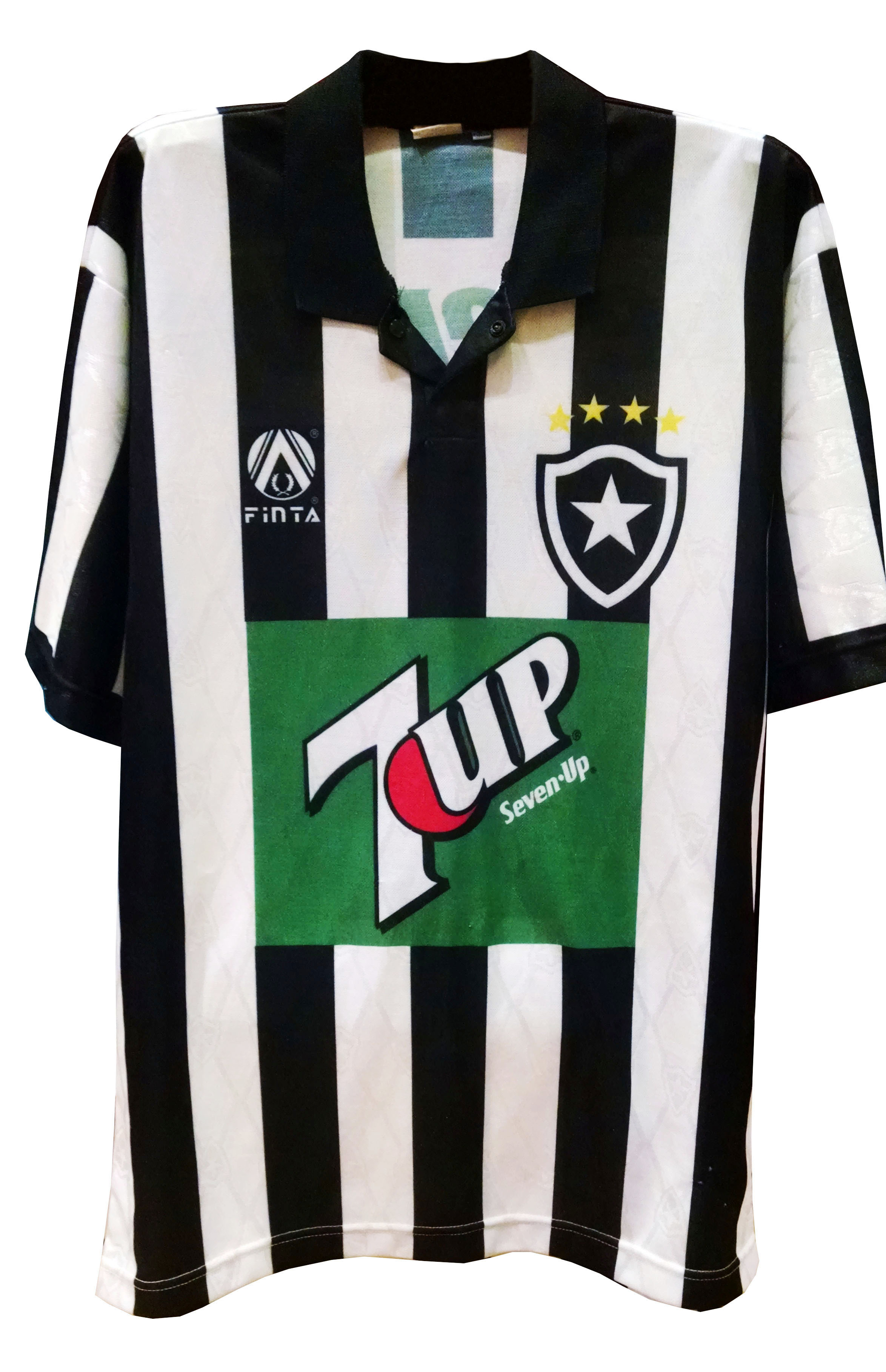 Camisa original do Botafogo, usada por Iranildo, de 1995