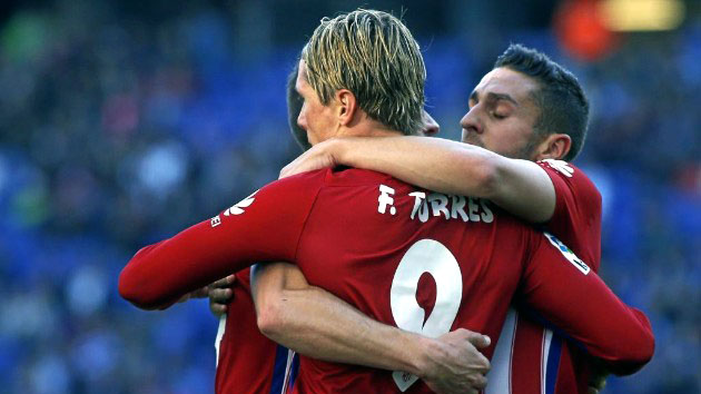 Koke e Torres foram decisivos na virada do Atl&eacute;tico de Madrid sobre o Espanyol