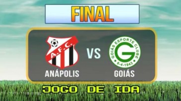 A chamada da final do Goianão estilo International Superstar Soccer é brilhante