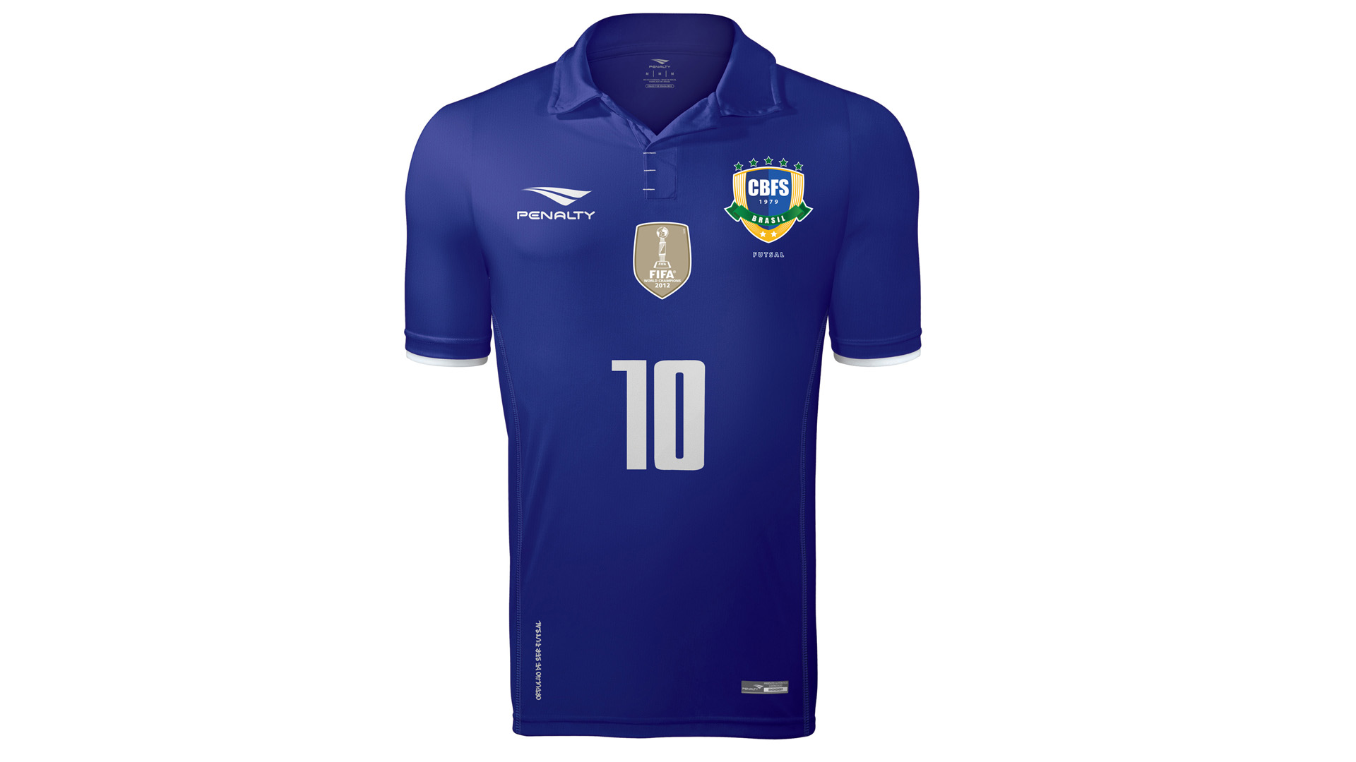 Camisa 2 da sele&ccedil;&atilde;o brasileira de futsal (Foto: divulga&ccedil;&atilde;o)