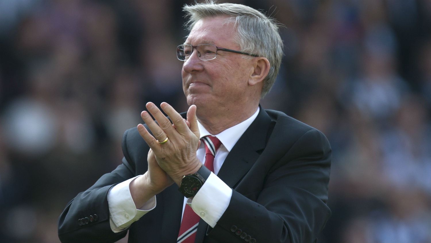 Alex Ferguson, treinador do Manchester United (Foto: AP)