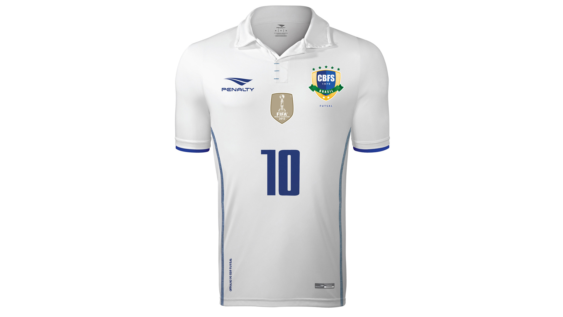 Camisa 3 da sele&ccedil;&atilde;o brasileira de futsal (Foto: divulga&ccedil;&atilde;o)