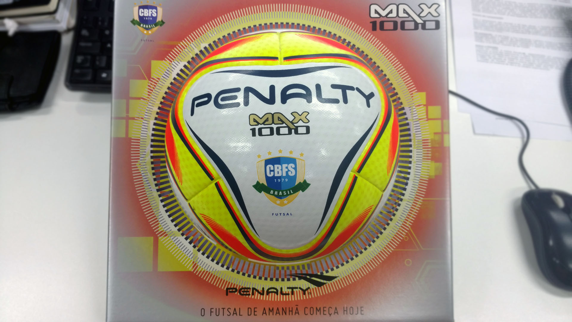 Bola de Futsal Penalty Max 1000
