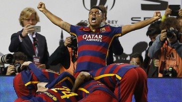 Em final brigada, Barcelona prevalece na raça e na genialidade de Messi