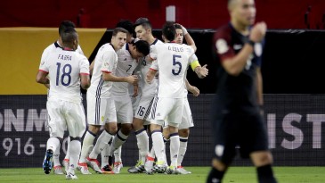 [Vídeo] O gol que deu o terceiro lugar da Copa América à Colômbia contra os EUA teve grande passe de James