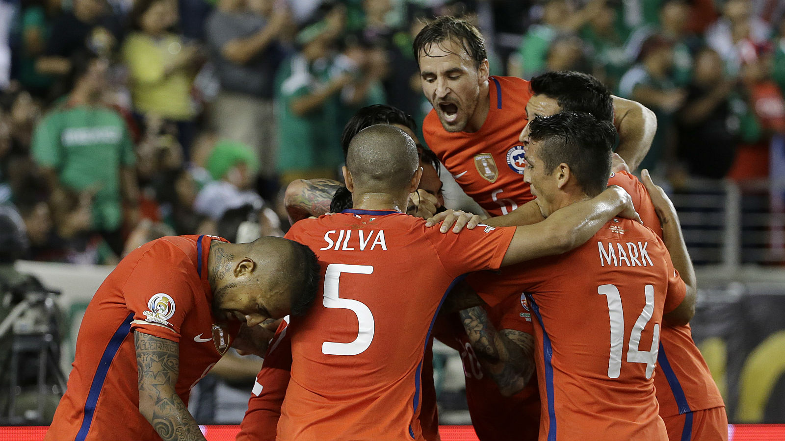 Inacredit&aacute;vel! O Chile come o M&eacute;xico com farinha e enfia sete gols, em goleada para a hist&oacute;ria