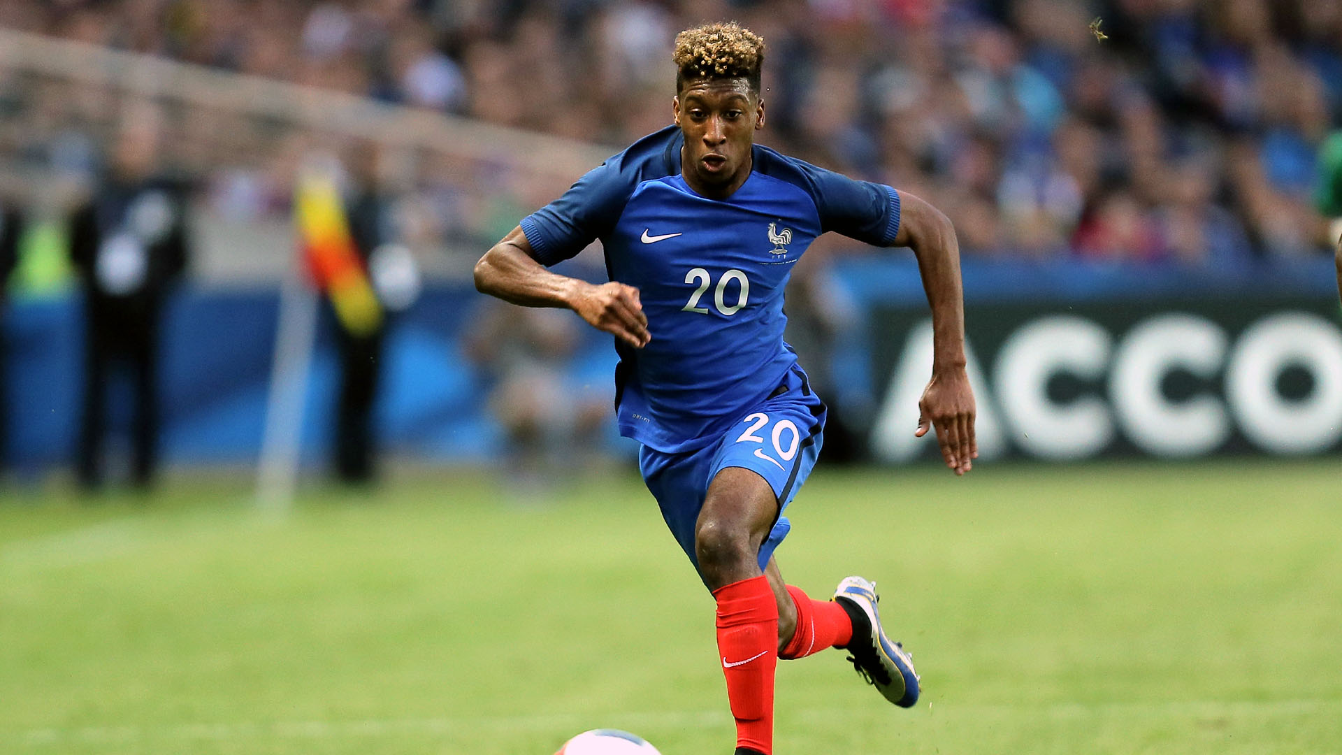 Kingsley Coman, da Fran&ccedil;a (AP Photo/David Vincent)