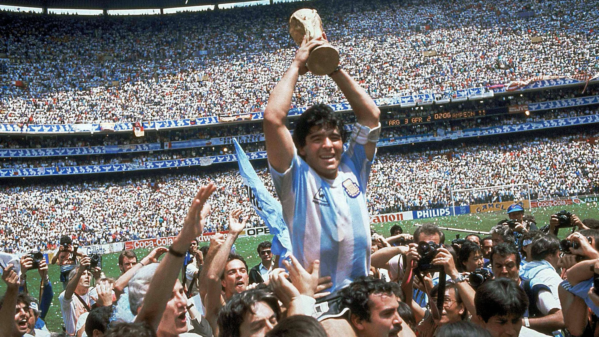 Maradona nos 30 anos da Copa de 1986: &ldquo;A cada segundo que passa, ficamos cada vez maiores&rdquo;