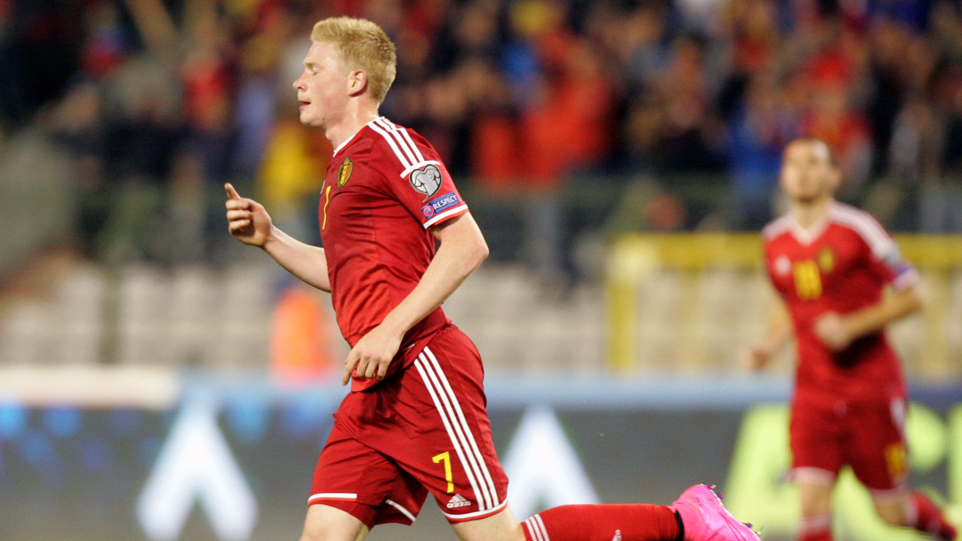 Kevin de Bruyne, da B&eacute;lgica (AP Photo/Francois Walschaerts)