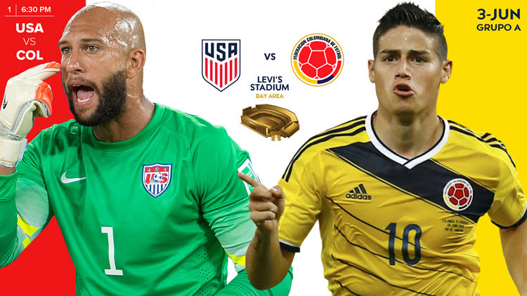 Estados Unidos Colombia CA2016