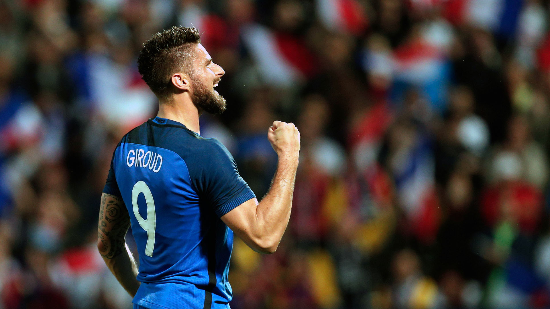 Giroud se firma no ataque de uma Fran&ccedil;a cada vez mais favorita &agrave;s v&eacute;speras da Euro