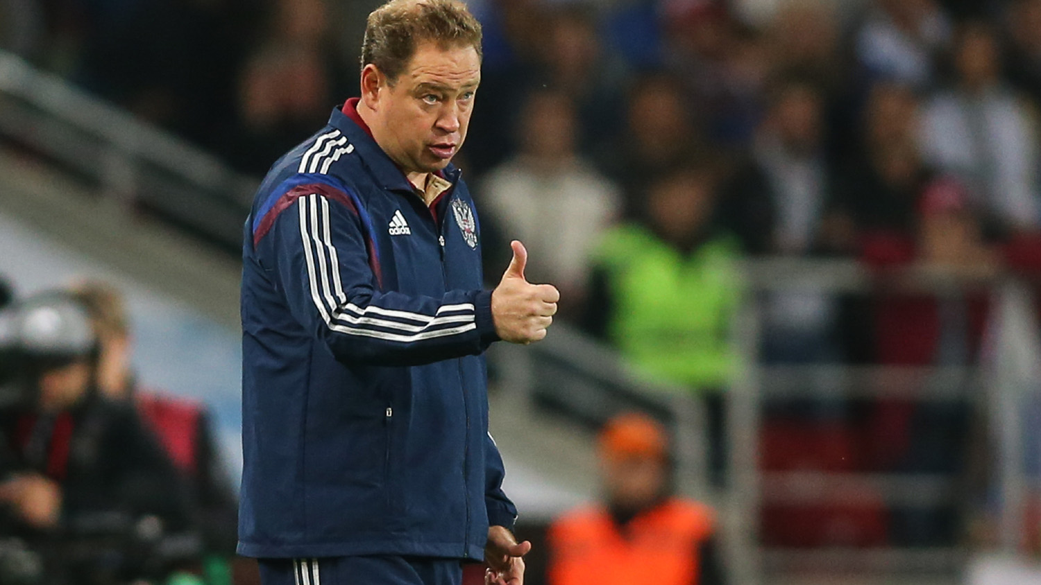Leonid Slutsky, t&eacute;cnico da R&uacute;ssia e do CSKA Moscow (Foto: AP)