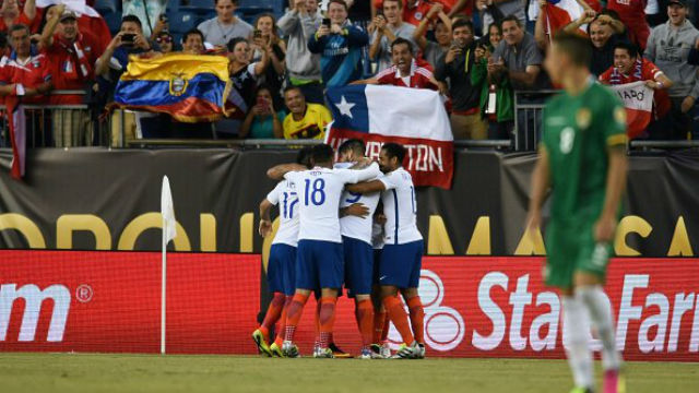 A Bol&iacute;via tem todos os motivos para reclamar da arbitragem na derrota para o Chile