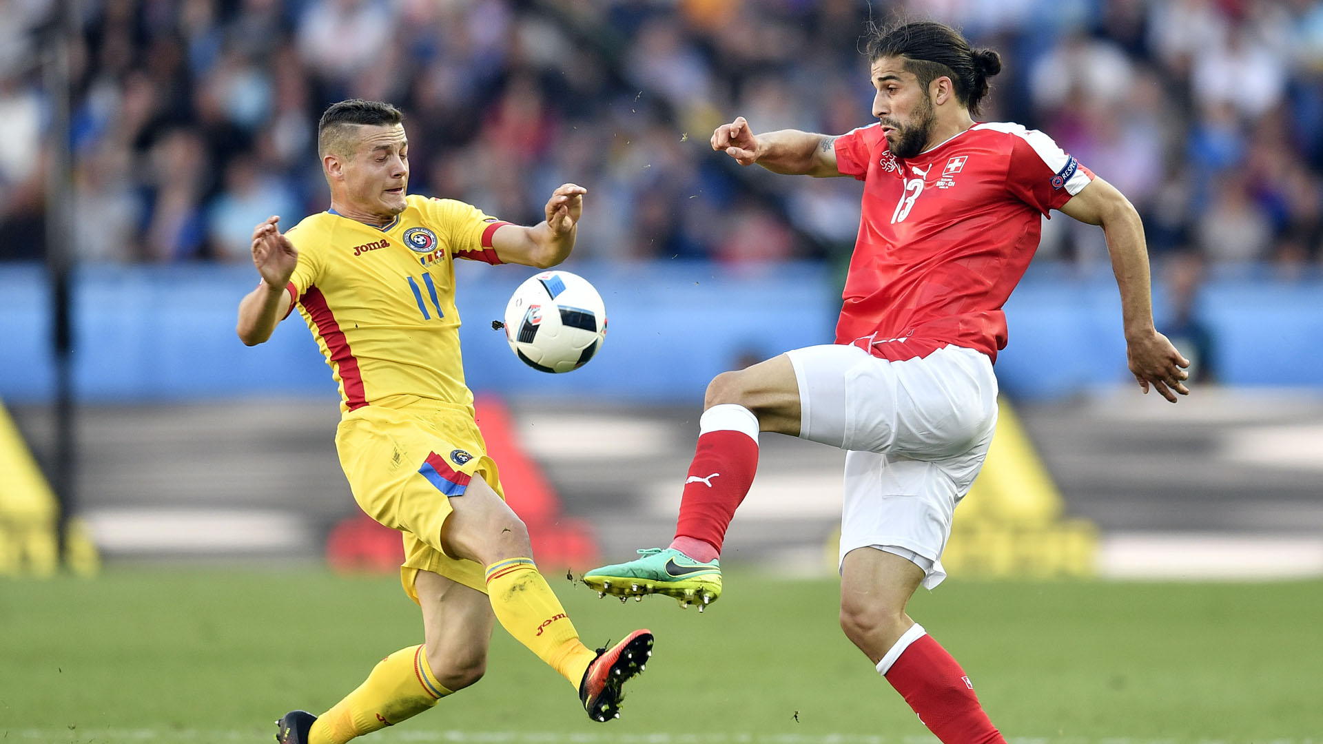 Quarto empate por 1 a 1 desta Eurocopa n&atilde;o teve o mesmo gosto para a Su&iacute;&ccedil;a e para a Rom&ecirc;nia