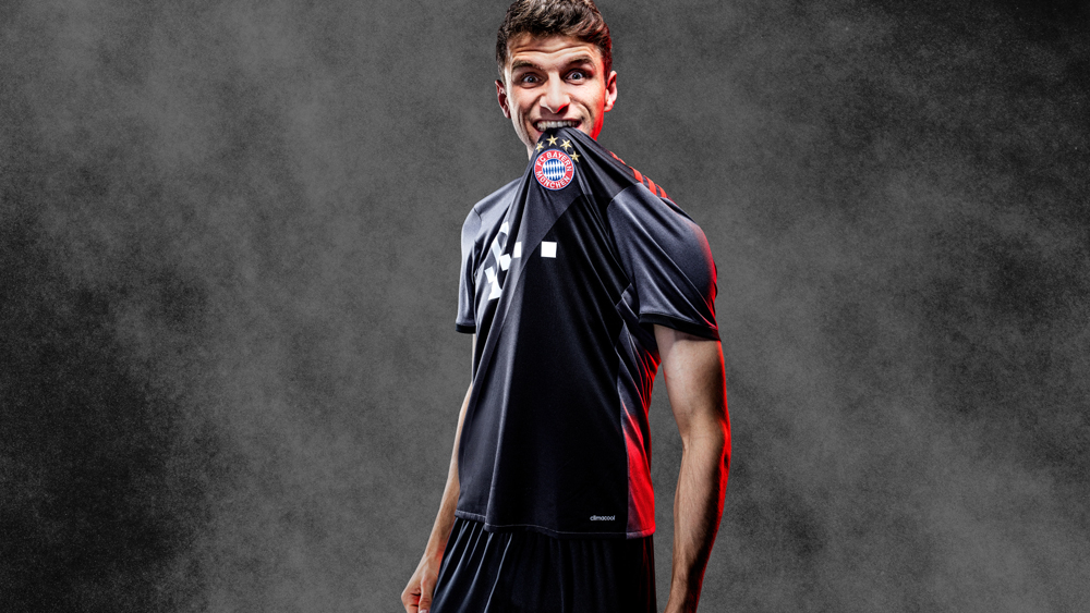 O Bayern ter&aacute; um bonito segundo uniforme na busca pelo penta da Bundesliga