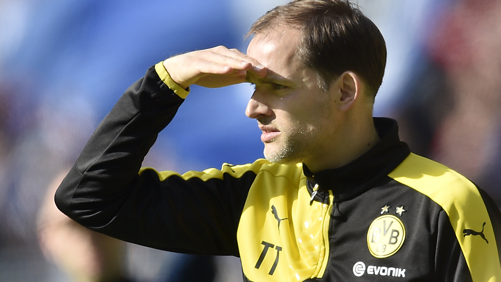 Thomas Tuchel, t&eacute;cnico do Borussia Dortmund (Foto: AP)