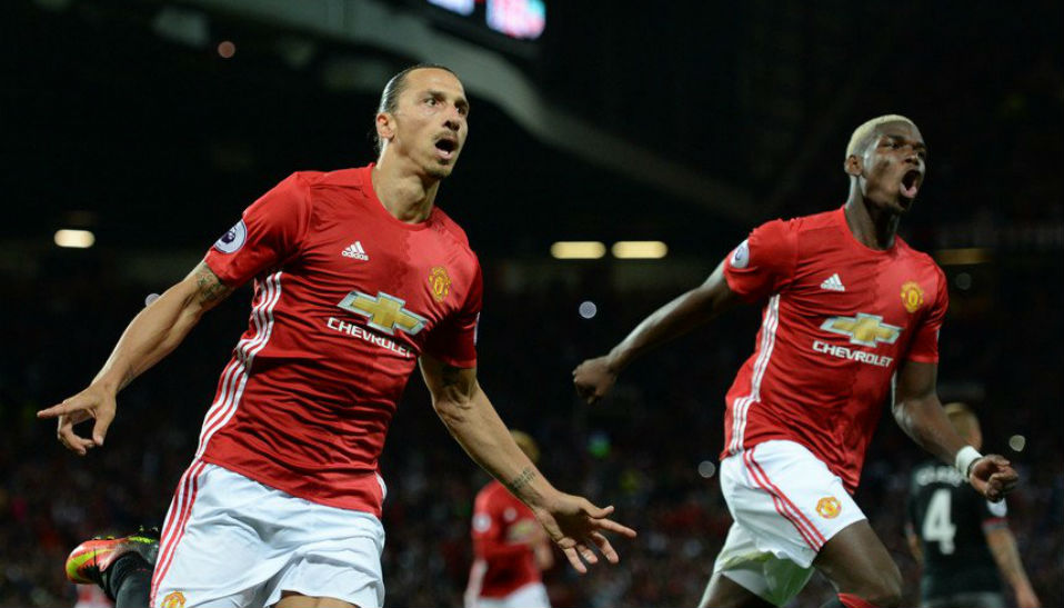Pogba e Ibra at&eacute; parecem melhores amigos e deram uma entrevista impag&aacute;vel na sa&iacute;da de campo