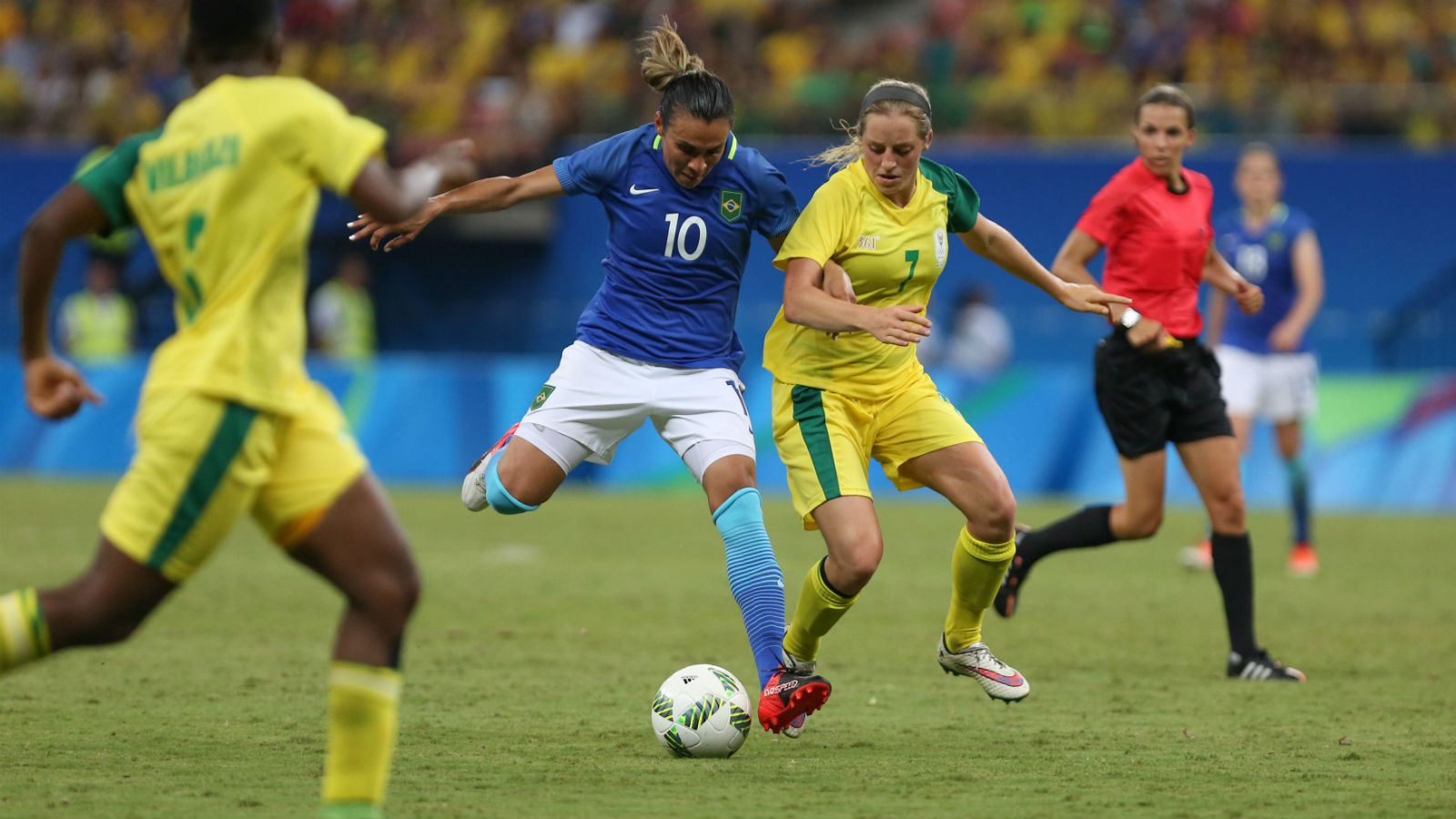 Revanche para o Brasil? Assim ficaram as quartas de final do futebol feminino nas Olimp&iacute;adas