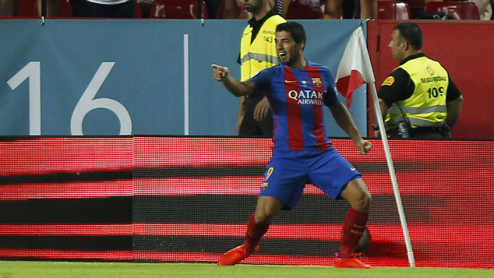 Para o Barcelona, valeram a vit&oacute;ria na Supercopa e o belo gol de Su&aacute;rez