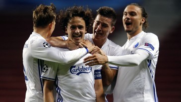 Copenhague massacrou Club Brugge com direito a este golaço de Delaney