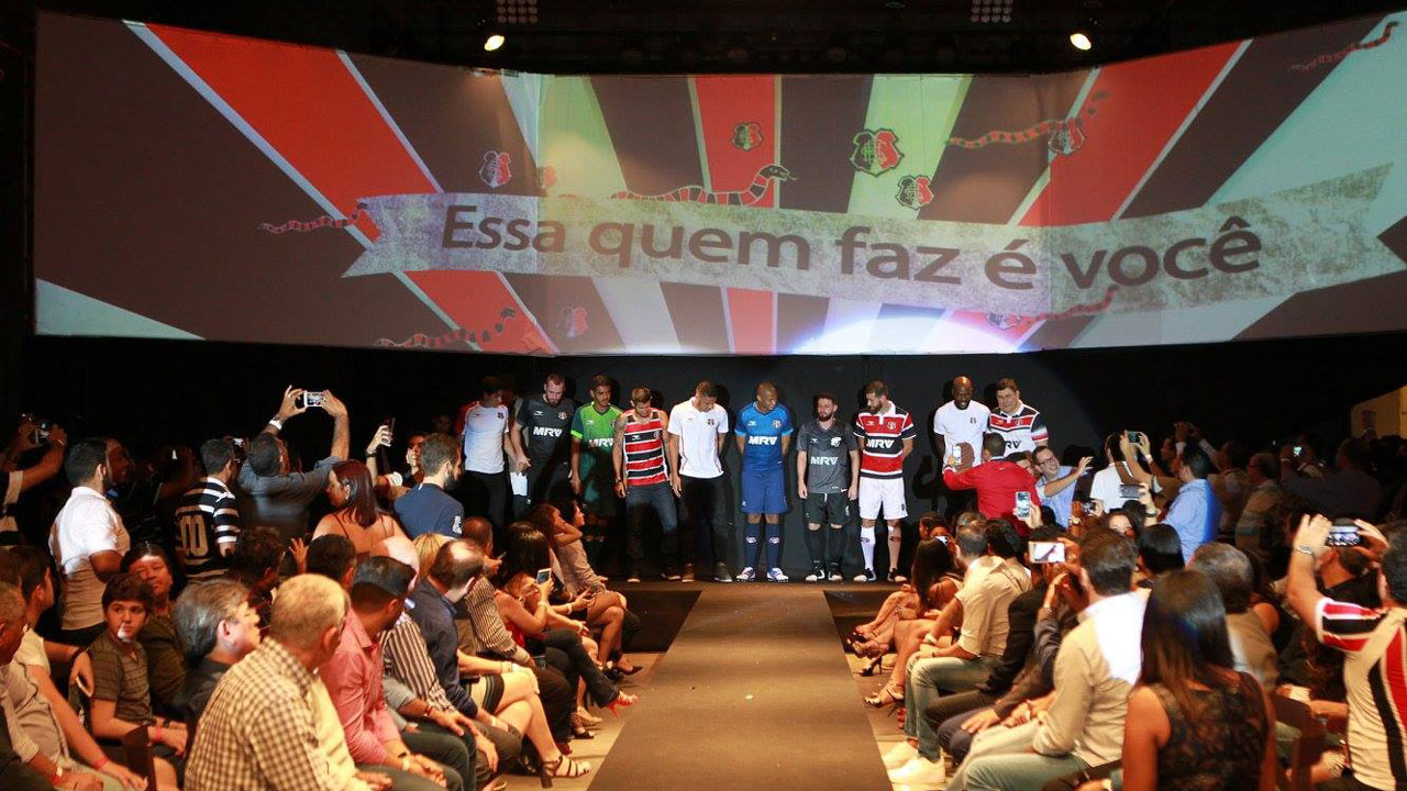 Camisas vers&atilde;o 2016 do Santa Cruz apostam na cultura regional e cores diferentes em terceiro modelo