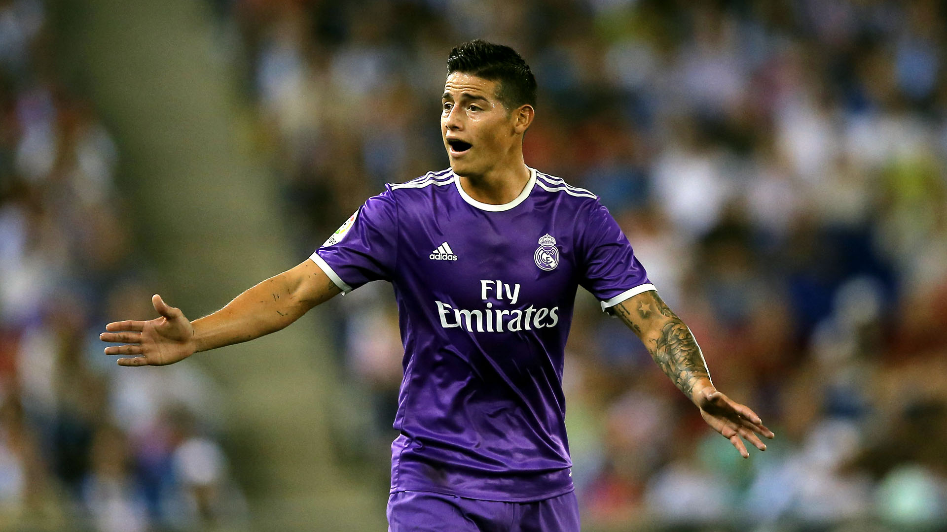 O grande jogo de James &eacute; para lembrar Zidane que ele continua podendo ser &uacute;til no Real Madrid