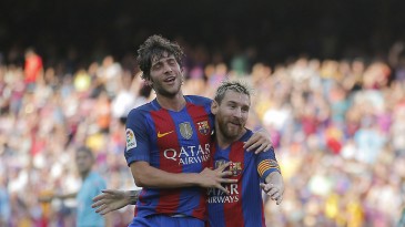 Sergi Roberto: de quase descartado a titular e destaque do Barcelona em um ano