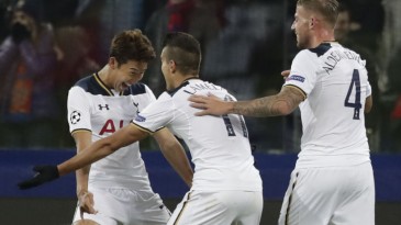 Son segue embalado, e o Tottenham vence fora de casa no grupo mais equilibrado