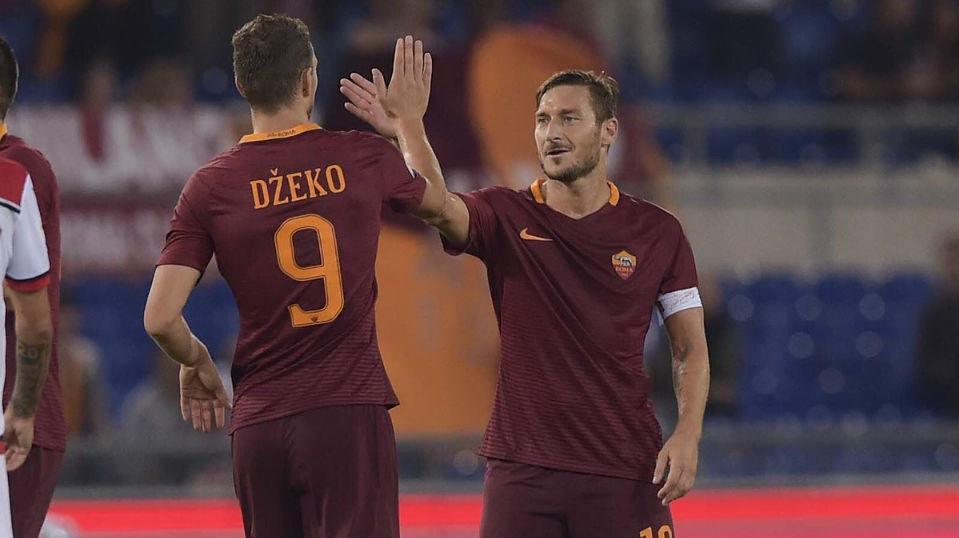 [V&iacute;deo] &Eacute; para se aplaudir de p&eacute; a assist&ecirc;ncia genial de Totti nesta quarta