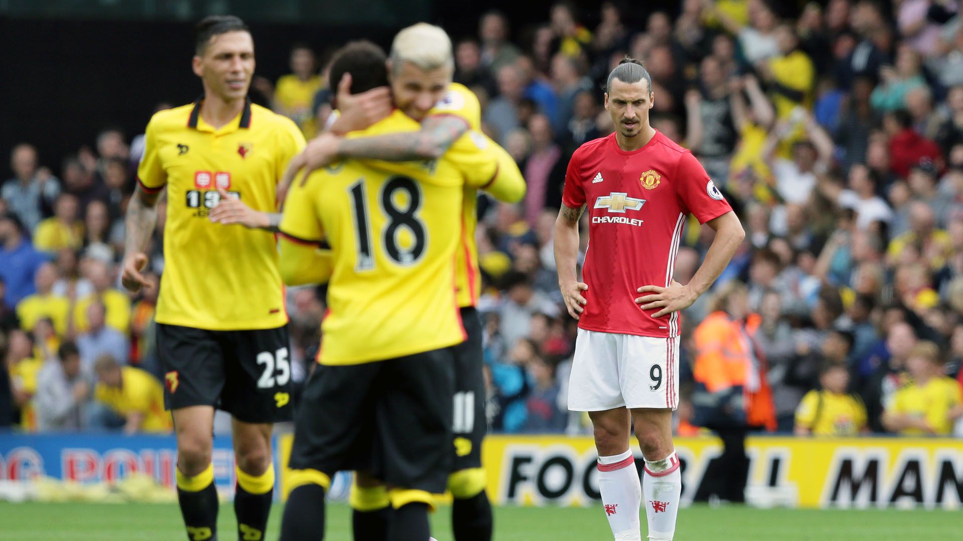 Mourinho que nada: Mazzarri leva Watford &agrave; vit&oacute;ria contra Manchester United