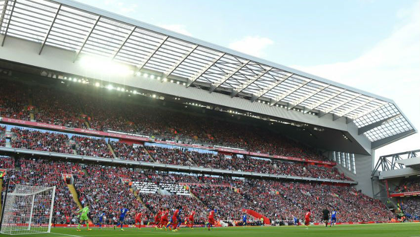 Liverpool reservou uma exibi&ccedil;&atilde;o de gala para a inaugura&ccedil;&atilde;o do Anfield reformado