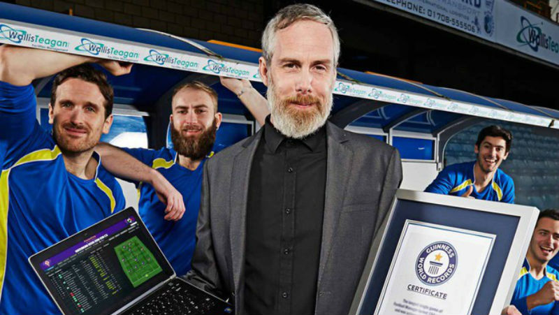 Brit&acirc;nico entra para o Guinness ap&oacute;s acumular 154 temporadas com o mesmo save do FM