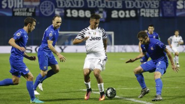 O talento de Pjanic e de Dybala abrilhantou o show que a Juve deu contra o Dinamo Zagreb