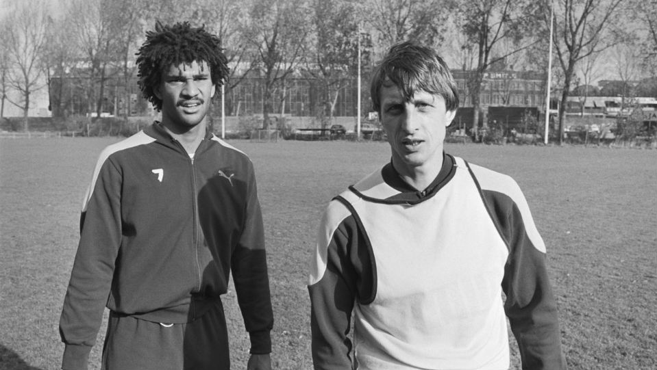 Gullit: &ldquo;Eu tive a sorte e o privil&eacute;gio de contar com Cruyff em minha vida&rdquo;