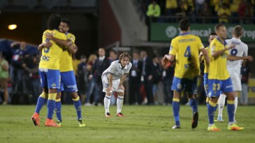 Las Palmas se agiganta outra vez para arrancar empate do Real Madrid no final