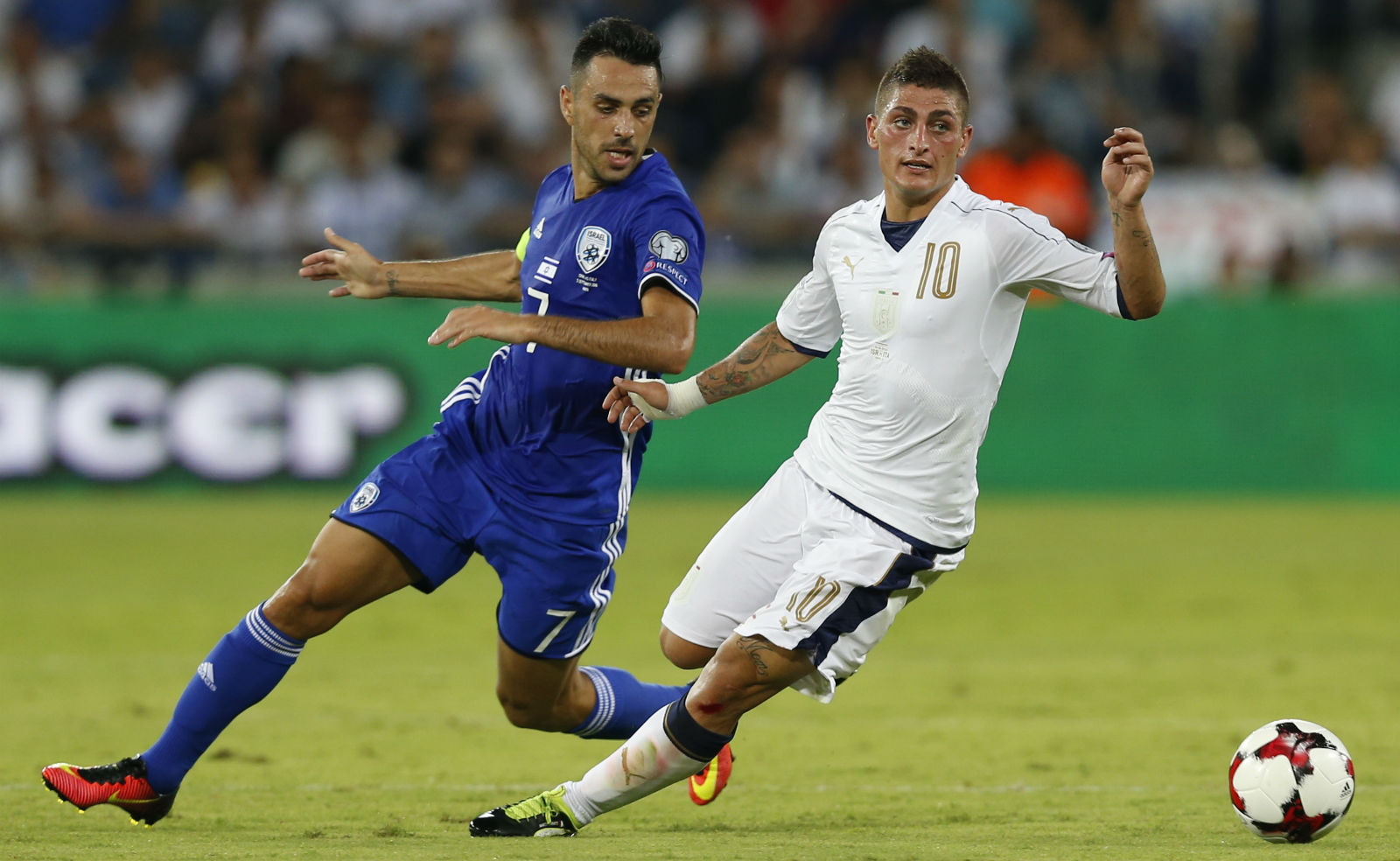 Verratti come&ccedil;a as Eliminat&oacute;rias como o maestro da nova It&aacute;lia de Ventura