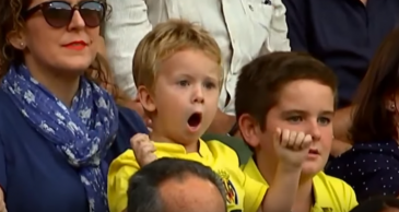 [Vídeo] Como as arquibancadas transformam um garotinho de três anos no torcedor mais fanático