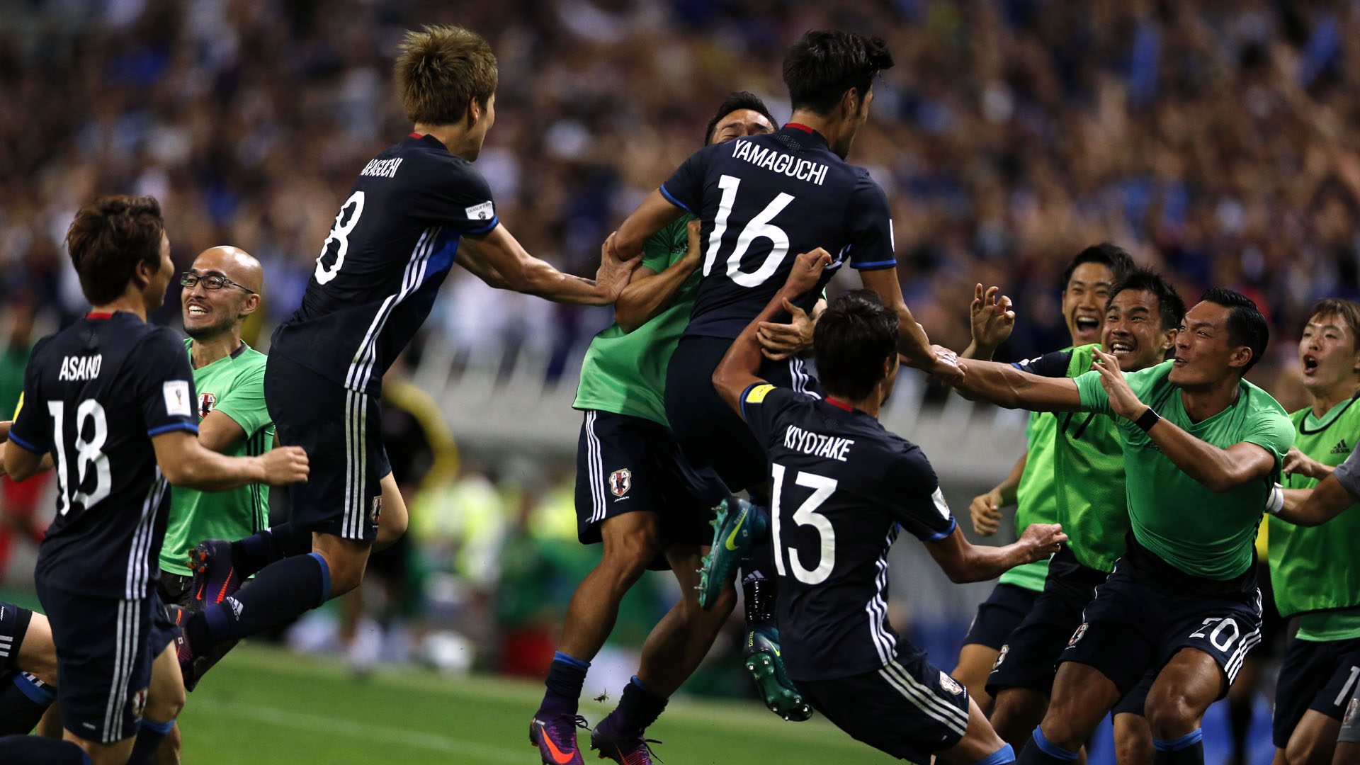 [V&iacute;deo] Gola&ccedil;o da vit&oacute;ria do Jap&atilde;o nas Eliminat&oacute;rias parece ter sa&iacute;do do Winning Eleven