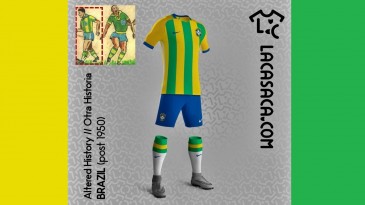 Como seriam os uniformes antigos das seleções nos dias de hoje?