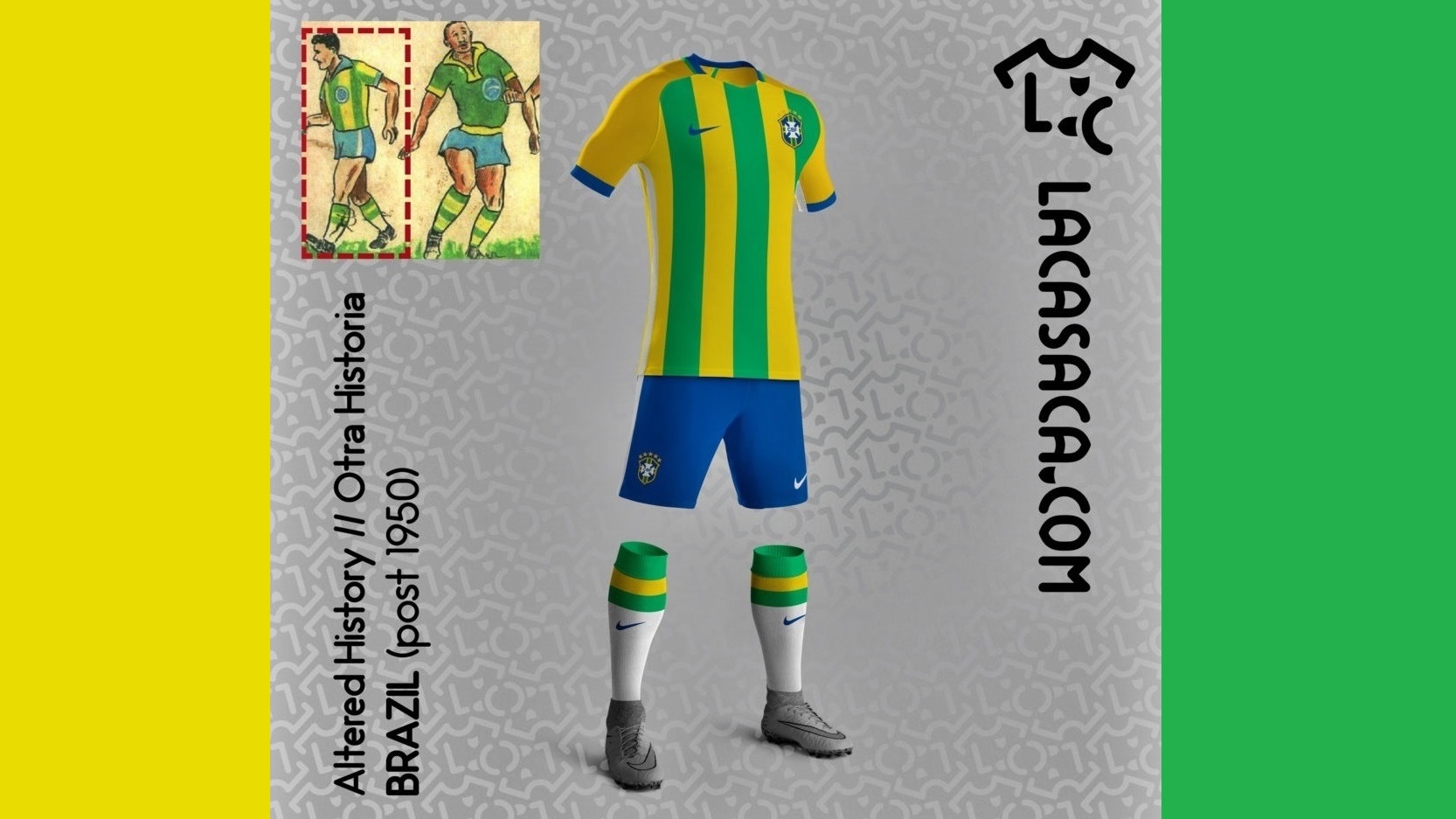 Como seriam os uniformes antigos das sele&ccedil;&otilde;es nos dias de hoje?