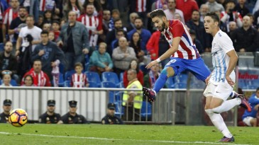 Este gol de contra-ataque de Carrasco, contra o Málaga, é a síntese do que ele tem jogado