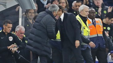 O que Mourinho disse a Conte após o jogo e o que o técnico do Chelsea respondeu