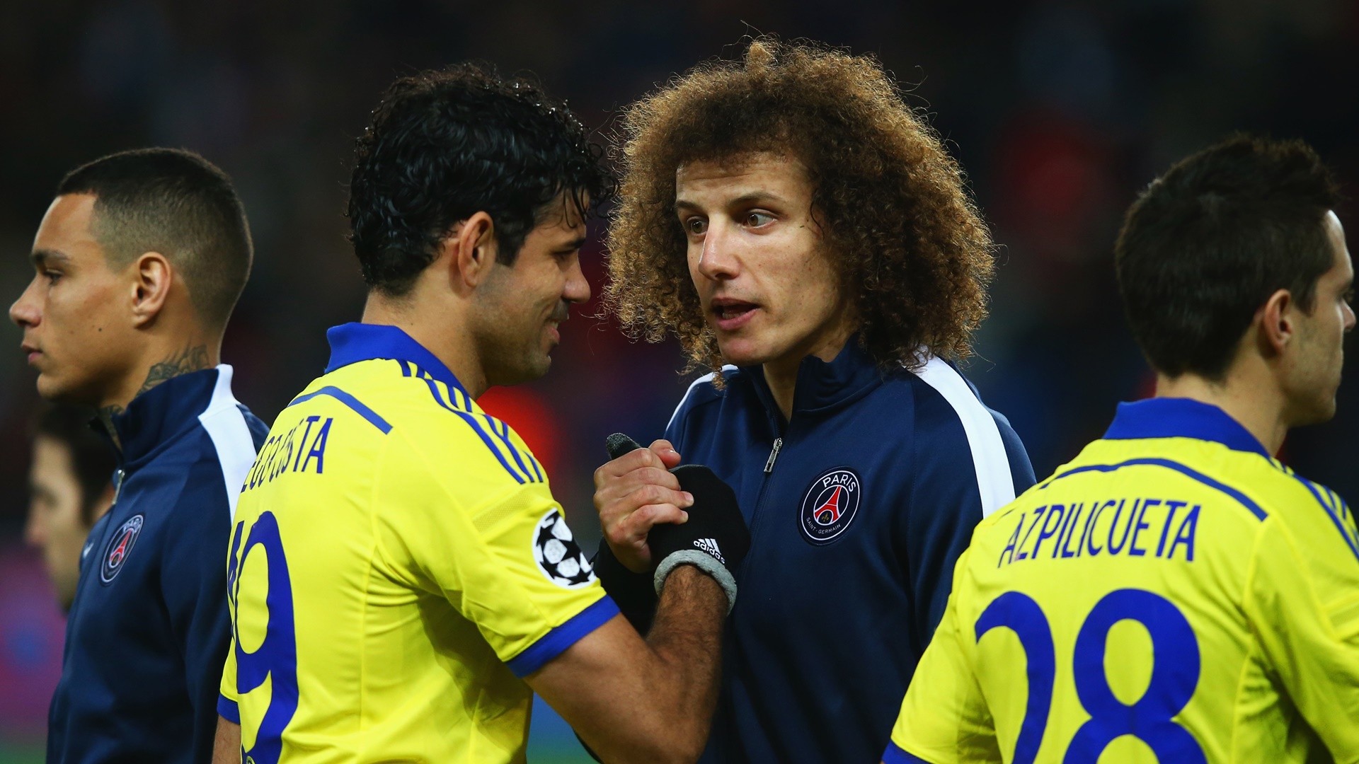 David Luiz: &ldquo;Diego Costa &eacute; agora um dos melhores goleadores do mundo&rdquo;