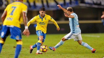 A reação que o Las Palmas teve diante do Celta foi algo bem legal de se ver